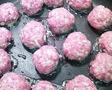 夏サッパリ肉団子・ナス添え作り方3写真