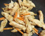簡単♪鶏胸肉と細切り胡瓜のスタミナ炒め作り方5写真
