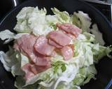 キャベもやベーコンのカレー炒め作り方4写真