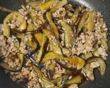 ☆なすと豚挽き肉炒め☆作り方13写真