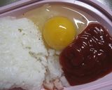 レンジでベーコンオムライス☆作り方2写真