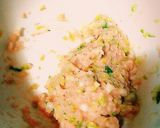 餃子変化☆鶏ミンチを梅でサッパリ作り方4写真