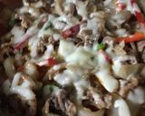 豚肉と野菜のナポリタン風作り方6写真