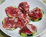 ズッキーニと豚肉の天ぷら♪作り方2写真