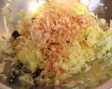白梅酢と鰹節が決め手♪キャベツのサラダ作り方2写真