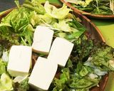 大満足☆生姜焼きのお豆腐サラダ。作り方5写真