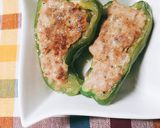 パン粉不要 ジューシー♡ピーマンの肉詰め作り方8写真