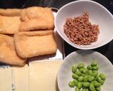 豆だらけ♪♪ダブル豆のチーズあげ焼き作り方1写真