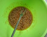 かぼちゃの味噌ごまあえ作り方1写真