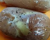 アレンジ★鶏ハム⇒【はんぺんの鶏ハム】♪作り方6写真