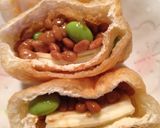 豆だらけ♪♪ダブル豆のチーズあげ焼き作り方3写真
