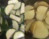 ズッキーニとじゃがいものオイスター炒め作り方1写真