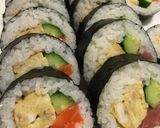 サーモン海苔巻き・マグロ海苔巻き作り方2写真