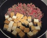 ほうれん草、厚揚げきのこの甘辛生姜炒め煮作り方4写真