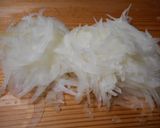 簡単★鶏と玉ねぎと青じそのゴマポン和え作り方3写真