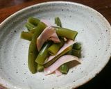 簡単☆箸休め♡インゲンとハムの和え物☆作り方3写真