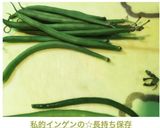 私的インゲンの☆長持ち保存作り方10写真