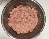 びくドン☆ポテサラパケット風ハンバーグ作り方6写真