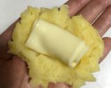 びくドン☆ポテサラパケット風ハンバーグ作り方7写真