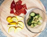 【お弁当用】彩り野菜作り方3写真