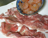 エビ☆豚コマ☆ズッキーニの中華炒め作り方1写真