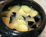 揚げなすと豚肉の甘辛煮作り方5写真