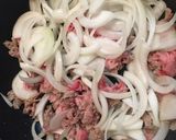 トマトと福耳唐辛子のさっぱり☆夏野菜牛丼作り方4写真