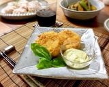トマトのフライ＊生ハムとバジルを挟んで作り方6写真