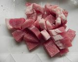 簡単★豚ロースとひよこ豆のトマト煮作り方1写真