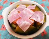 カボチャの煮物♡簡単グラタン♡作り方1写真