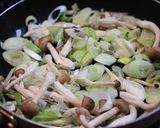 白ネギときのこのパイ包み焼き作り方3写真