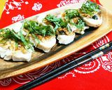 鶏ハムでちょっと豪華な酢の物作り方6写真