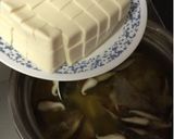 豆腐と生椎茸の味噌汁〜(o˘◡˘o)♡作り方13写真