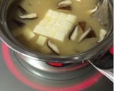 豆腐と生椎茸の味噌汁〜(o˘◡˘o)♡作り方16写真