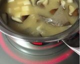 豆腐と生椎茸の味噌汁〜(o˘◡˘o)♡作り方17写真
