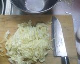 簡単な粉無しヘルシーお好み焼き作り方1写真
