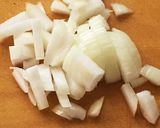 家にあるもので☆辛くないガパオライス風☆作り方1写真