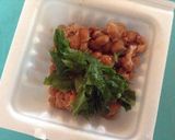青じそと納豆のシンプルトースト作り方2写真