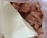 油不要！中期離乳食 簡単豆腐鶏ハンバーグ作り方1写真