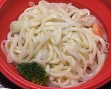 お一人様☆彩り野菜と豚バラの蒸しうどん作り方7写真