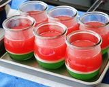 WECKで　しましま風　夏のスイカゼリー作り方8写真