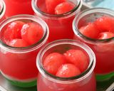WECKで　しましま風　夏のスイカゼリー作り方9写真