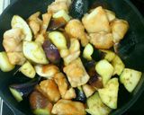 ご飯がすすむ★鶏肉と茄子の甘辛煮作り方3写真