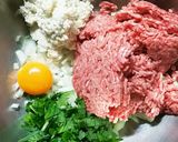 天かすで♪カリっとシソ入り肉団子☆作り方3写真