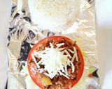 タコライスバーガー作り方4写真