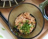 夜食にも♪納豆かけざる蕎麦作り方5写真