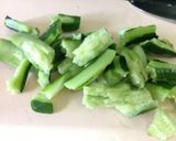 大量消費☆叩いて揉んで♪やみつききゅうり作り方2写真