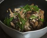 干し椎茸と万願寺とうがらしとツナの煮物作り方5写真