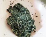 クルミとチョコが入った黒ごまスコーン♡作り方2写真