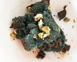 クルミとチョコが入った黒ごまスコーン♡作り方3写真